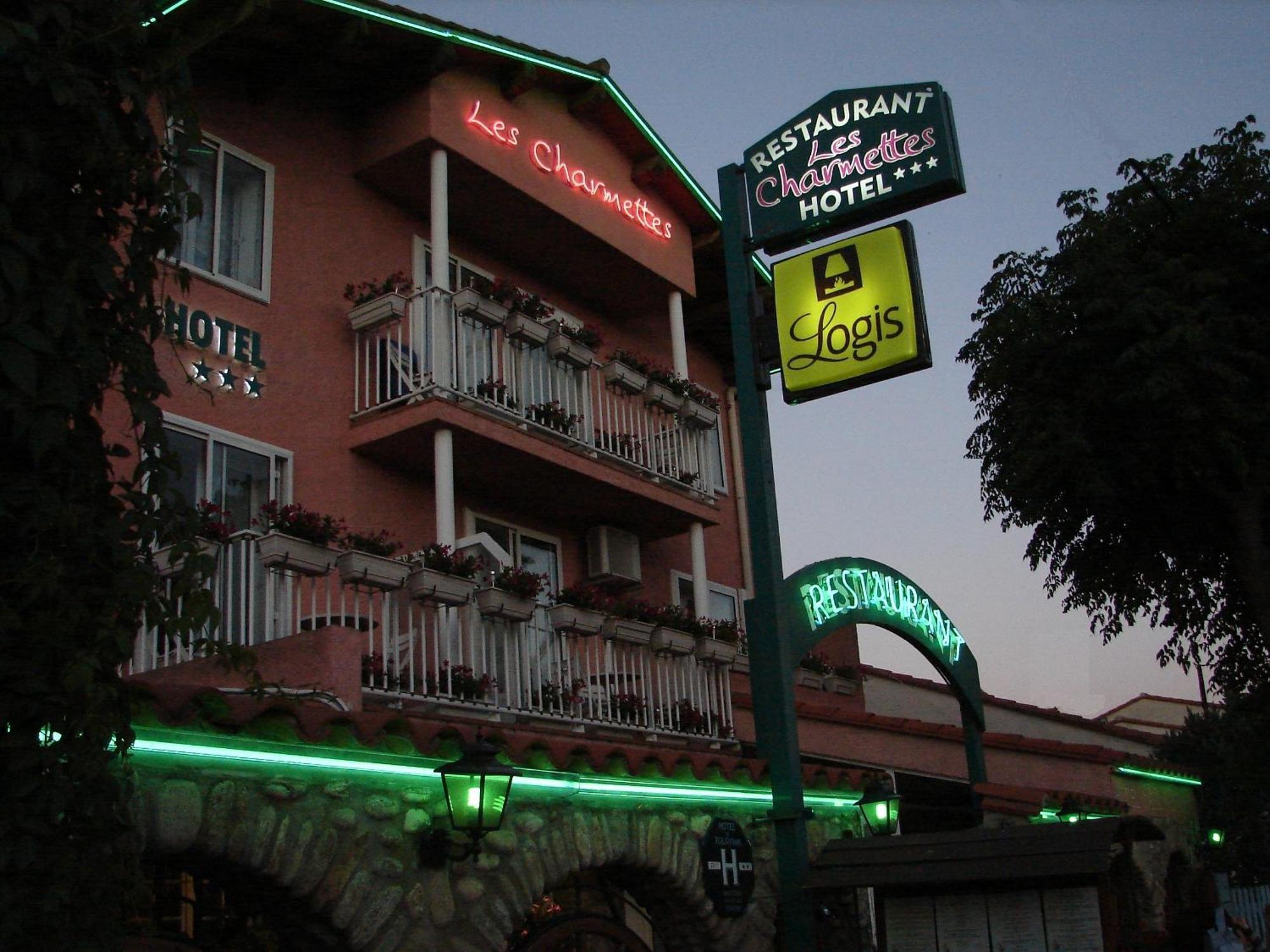 Logis Hotel Restaurant Les Charmettes Argeles-sur-Mer Luaran gambar