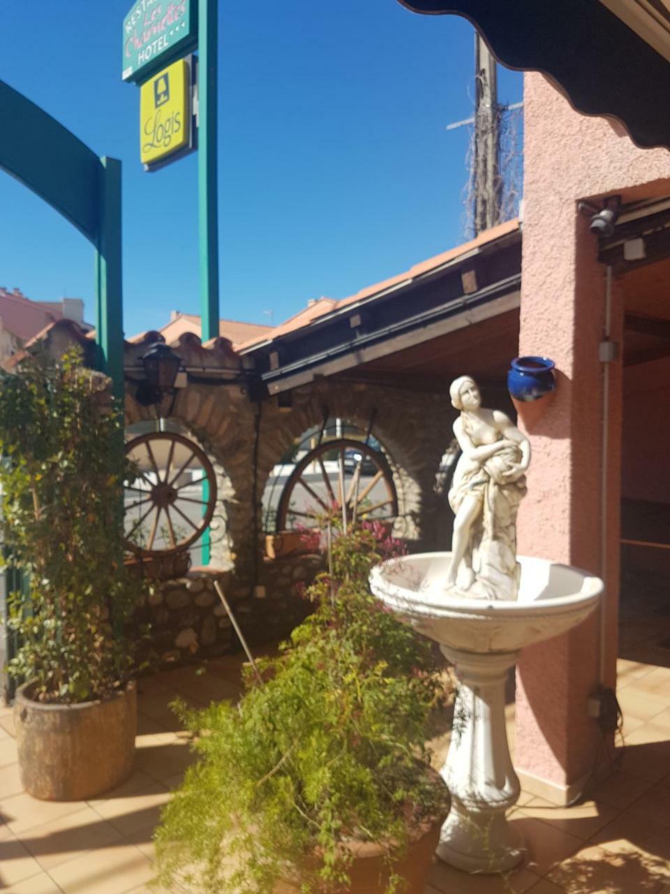 Logis Hotel Restaurant Les Charmettes Argeles-sur-Mer Luaran gambar